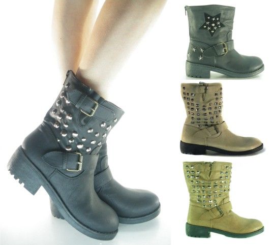 anfibi donna nero biker borchie anfibi donna nero biker borchie