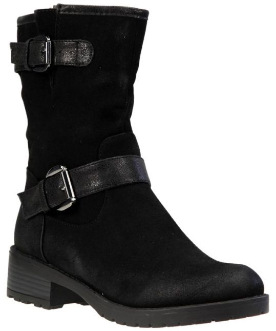 stivali anfibi donna biker nero pelle noir (3) stivali anfibi donna biker nero pelle noir