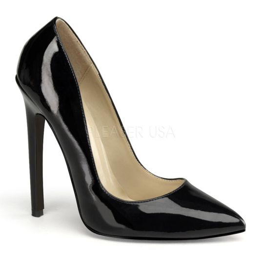 sexy-20 blk pat 001 decollete classiche