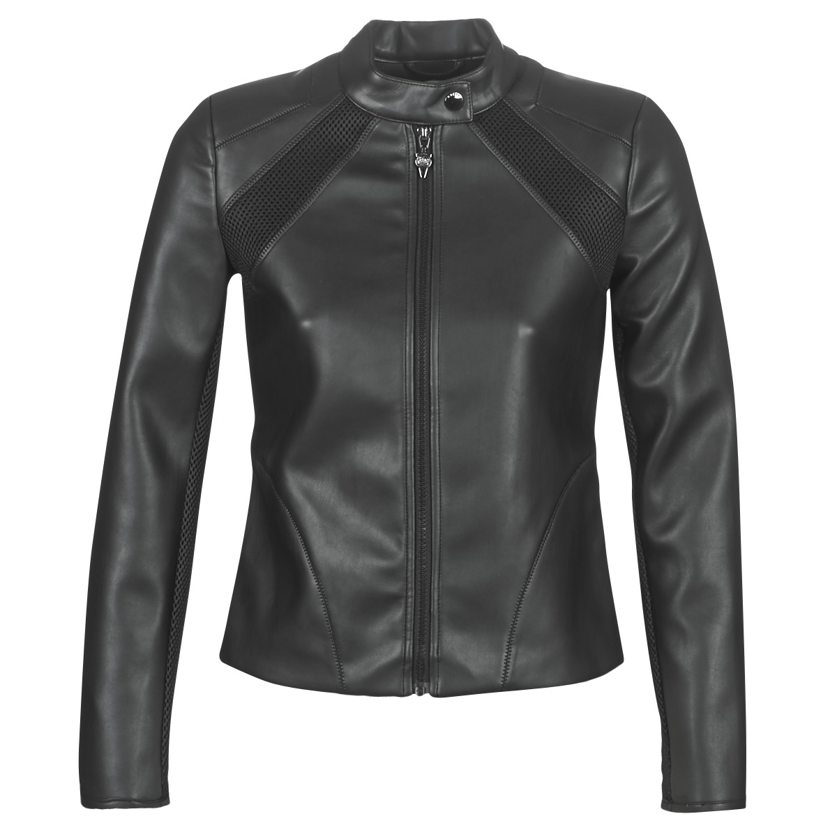 giacca di pelle guess