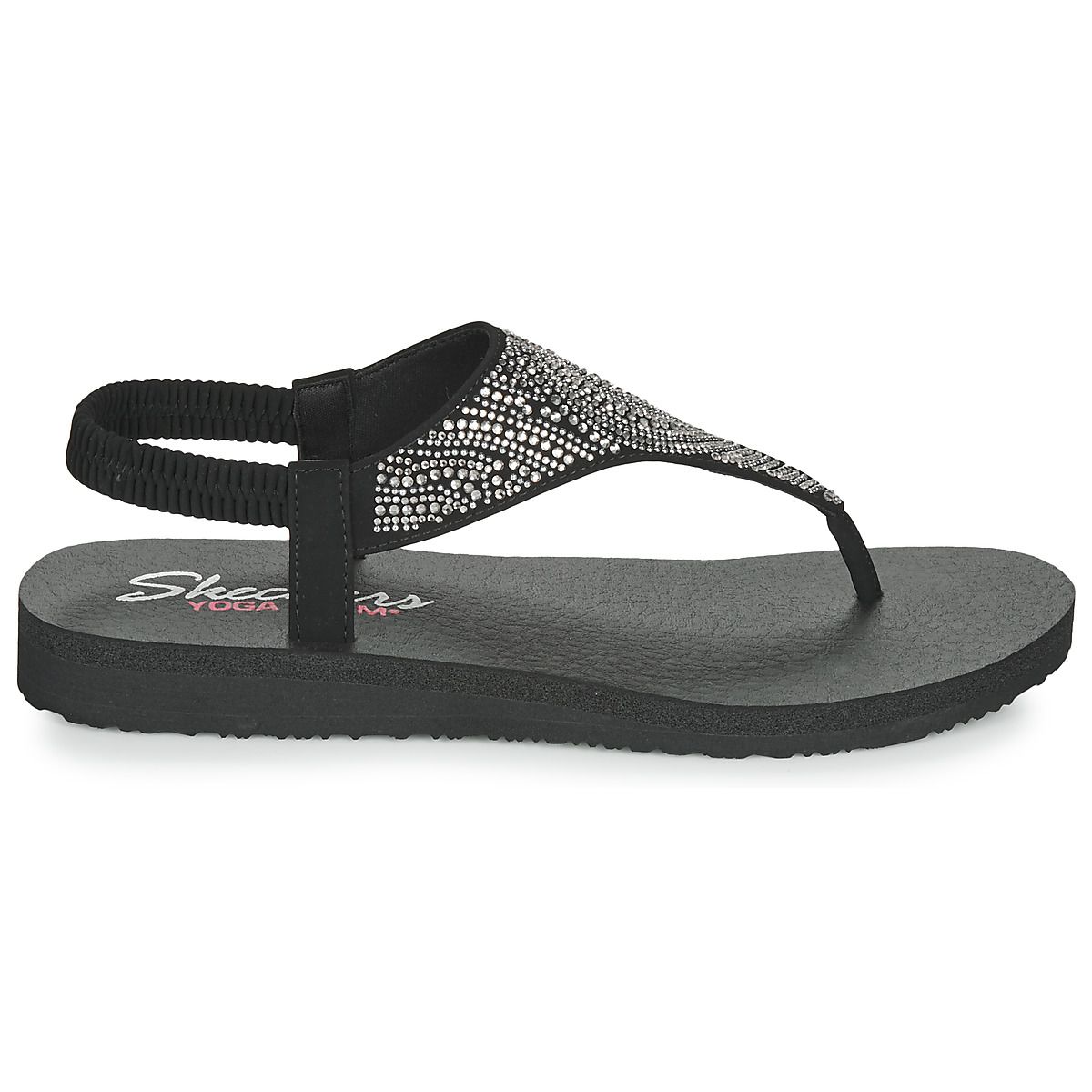sandali skechers donna nero