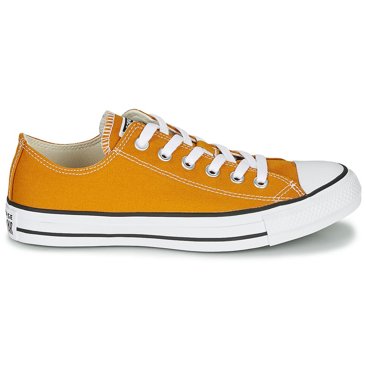 converse basse donna giallo