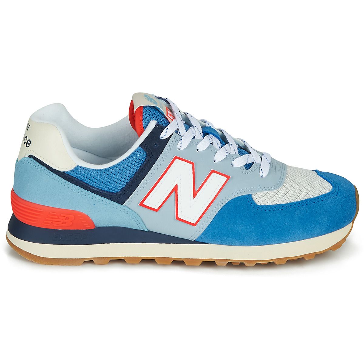 new balance 574 blu elettrico