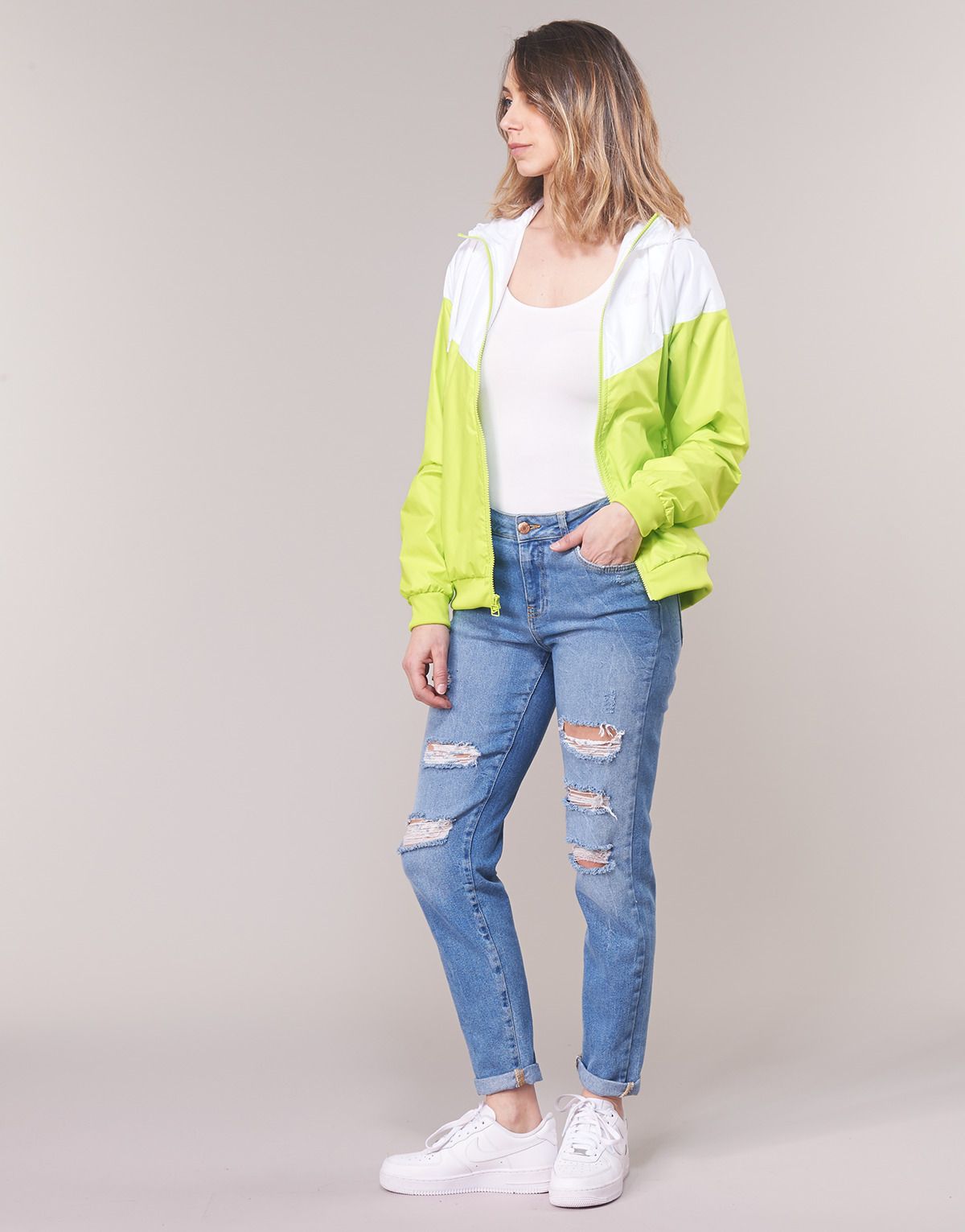 giacca nike donna verde