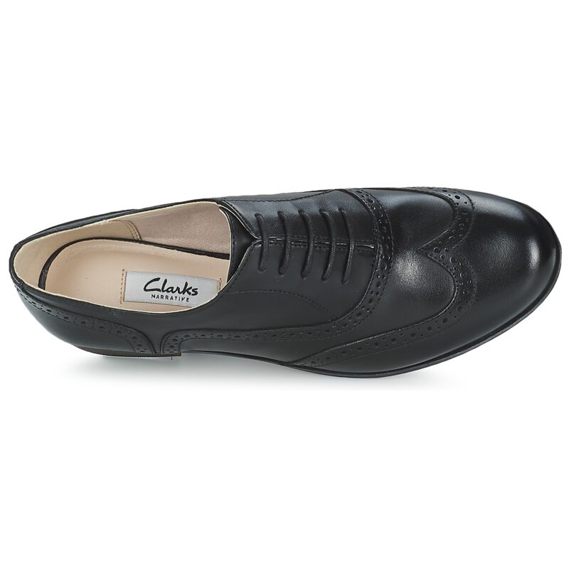 Clarks  HAMBLE OAK  Nero -  Derby Donna - 6
