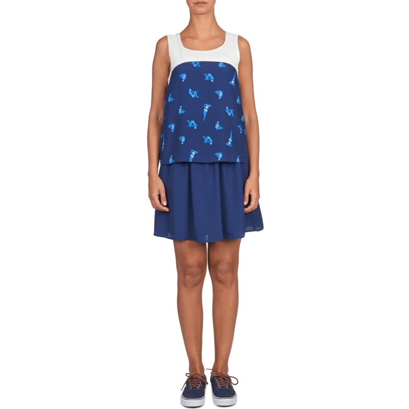 Kurzes Kleid Naf Naf LIBAIN Blau Kurze Kleider Damen - 2