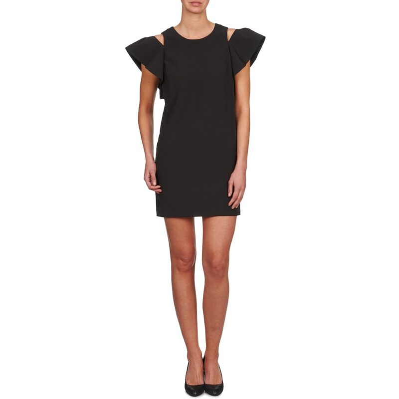 Abito corto  Naf Naf  X-KARLI  Nero -  Abiti corti Donna - 2