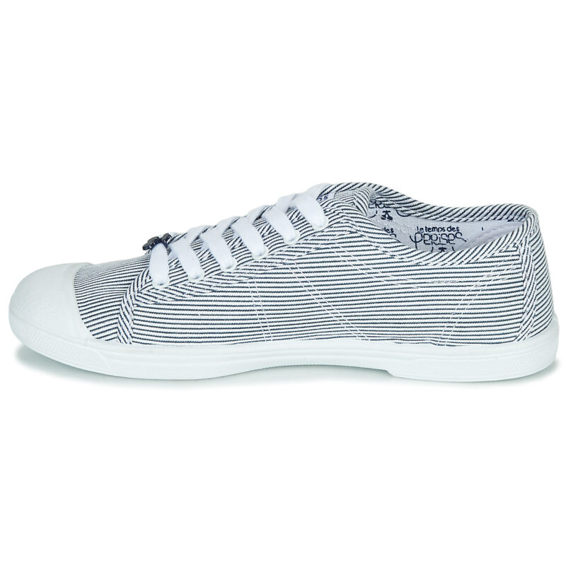 Le Temps des Cerises BASIC 02 Blaue Sneaker niedrig Damen - 4