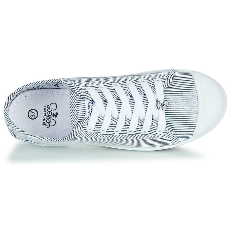 Le Temps des Cerises BASIC 02 Blaue Sneaker niedrig Damen - 6