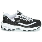Skechers D'LITES Schwarze Low-Sneaker f&uuml;r Damen - Gr&ouml;&szlig;e 2