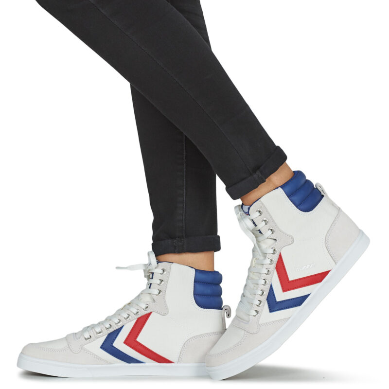 hummel TEN STAR HIGH CANVAS Blanc Baskets montantes Homme - 8
