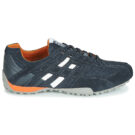 Geox UOMO SNAKE Blaue Herren-Sneaker - Gr&ouml;&szlig;e 2