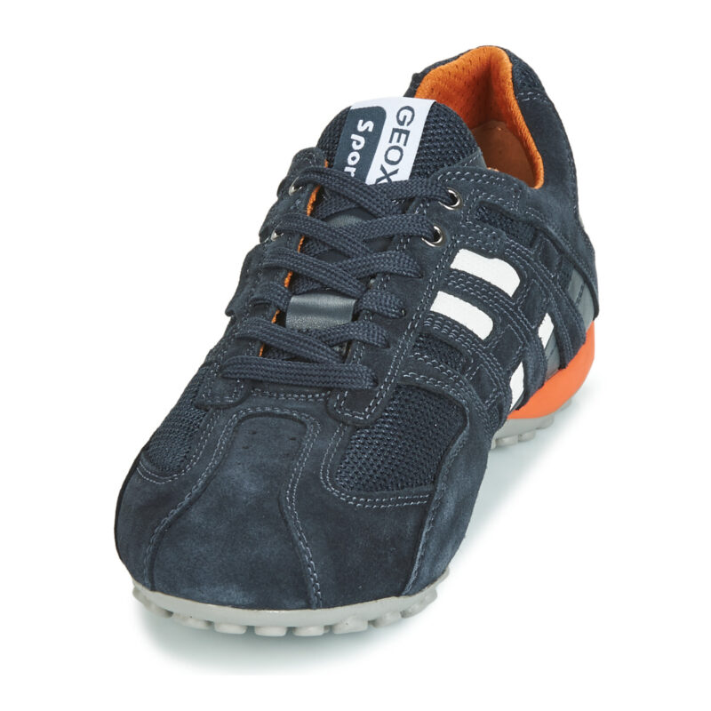 Geox UOMO SNAKE Blaue Herren-Sneaker - Gr&ouml;&szlig;e 3
