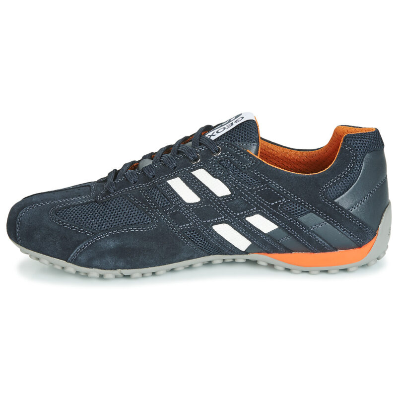 Geox UOMO SNAKE Blaue Herren-Sneaker - Gr&ouml;&szlig;e 4