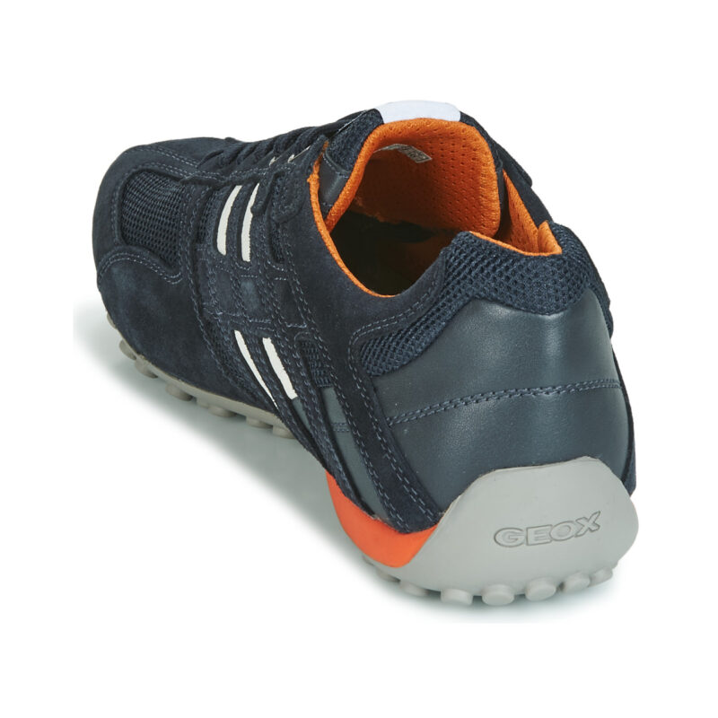Geox UOMO SNAKE Blaue Herren-Sneaker - Gr&ouml;&szlig;e 5