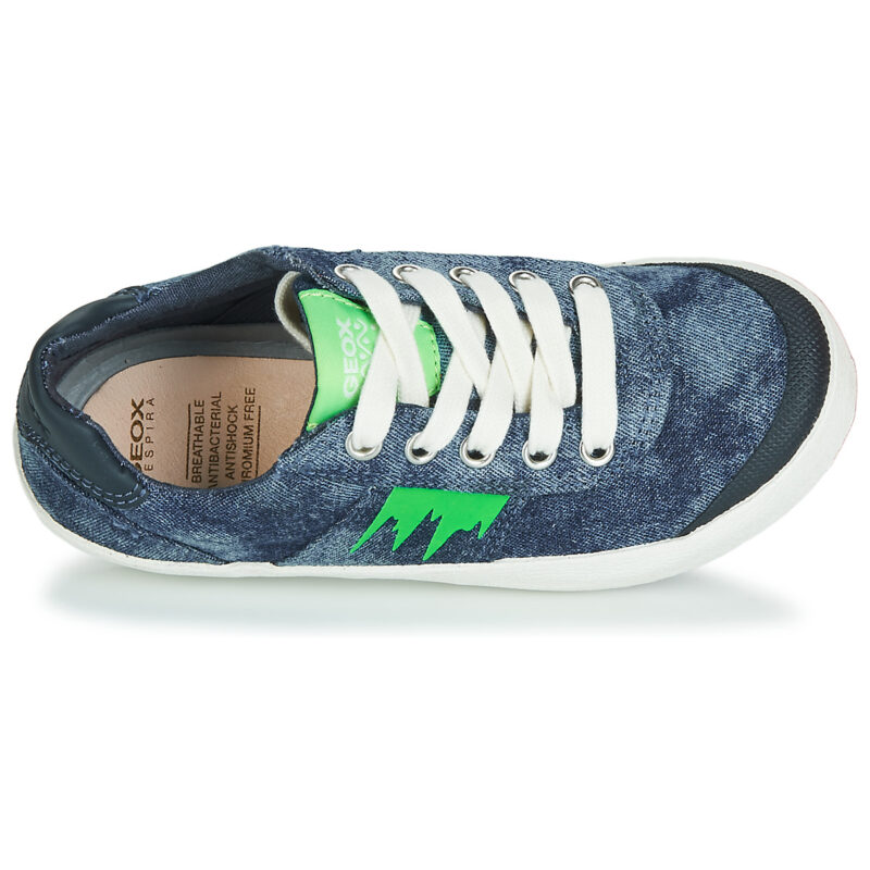Geox Baskets bleues J KILWI BOY pour gar&ccedil;ons - 6