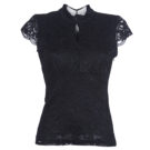 blusa Morgan Blusas negras DNEMA para mujer - 1
