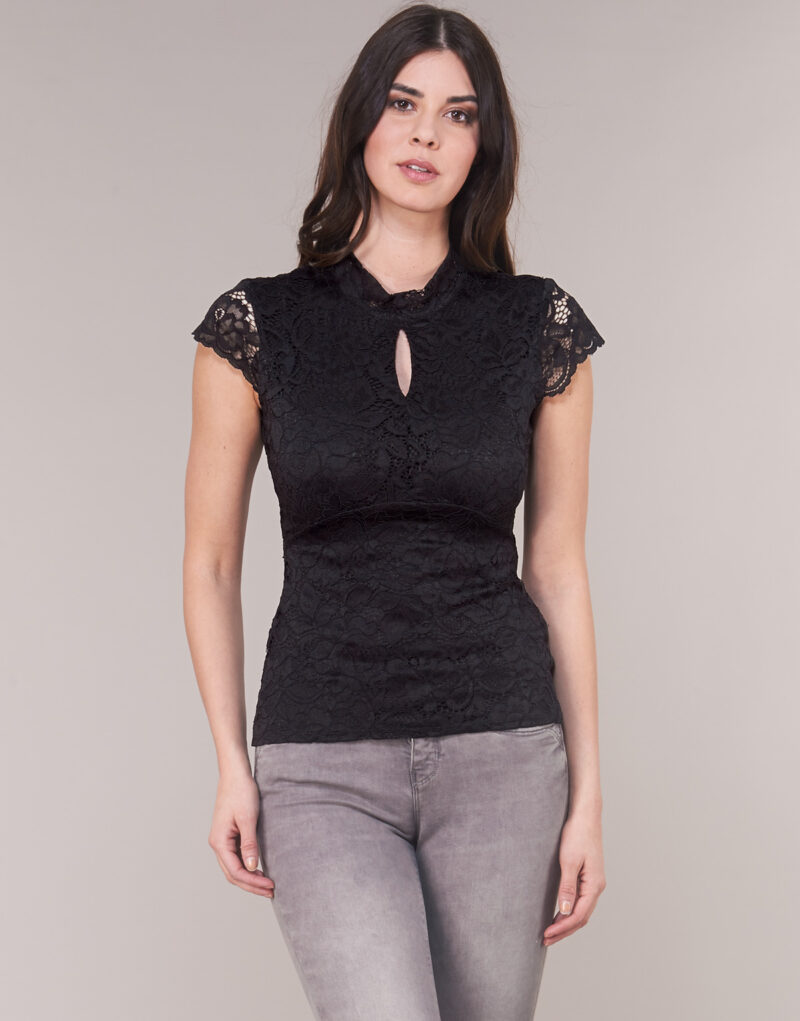 blusa Morgan Blusas negras DNEMA para mujer - 2
