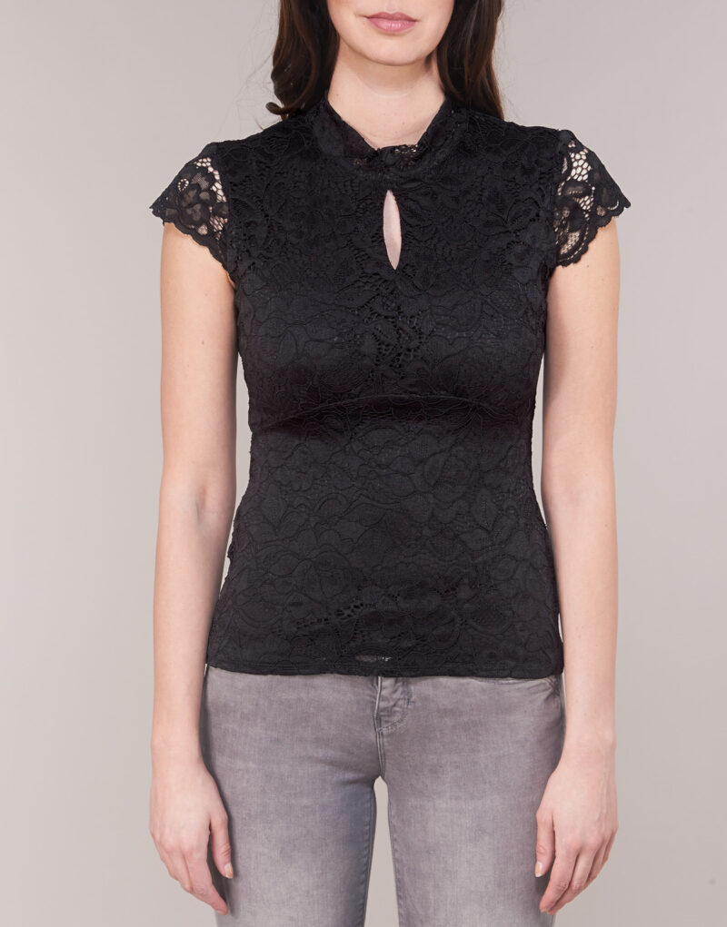 blusa Morgan Blusas negras DNEMA para mujer - 4