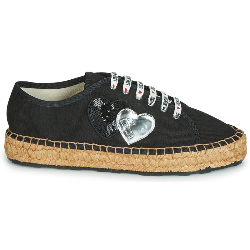 Love Moschino JA10263G07 Nero Espadrillas Donna - 2