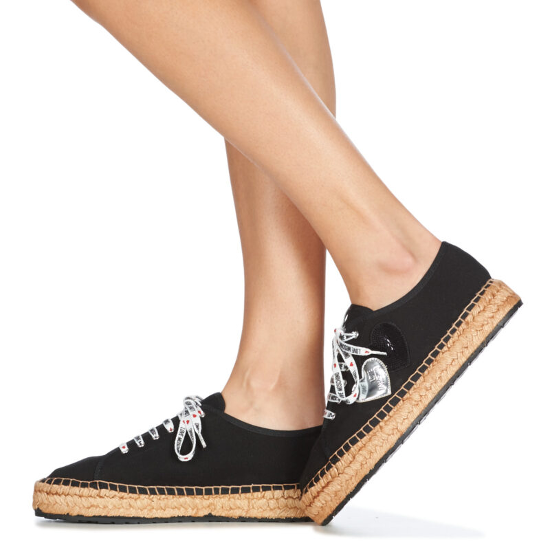 Love Moschino JA10263G07 Nero Espadrillas Donna - 8