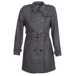 Mantella  Casual Attitude  HAIELLI  Grigio -  Mantelle Donna