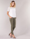 Pantalone Cargo Le Temps des Cerises ARMY Kaki Pantalone Cargo Donna - 3