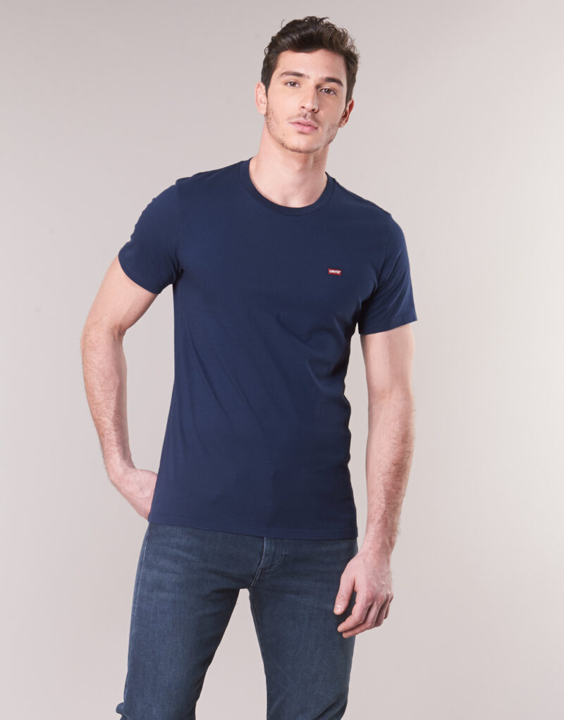 T-shirt  Levis  SS ORIGINAL HM TEE  Marine -  T-shirt maniche corte Uomo - 2