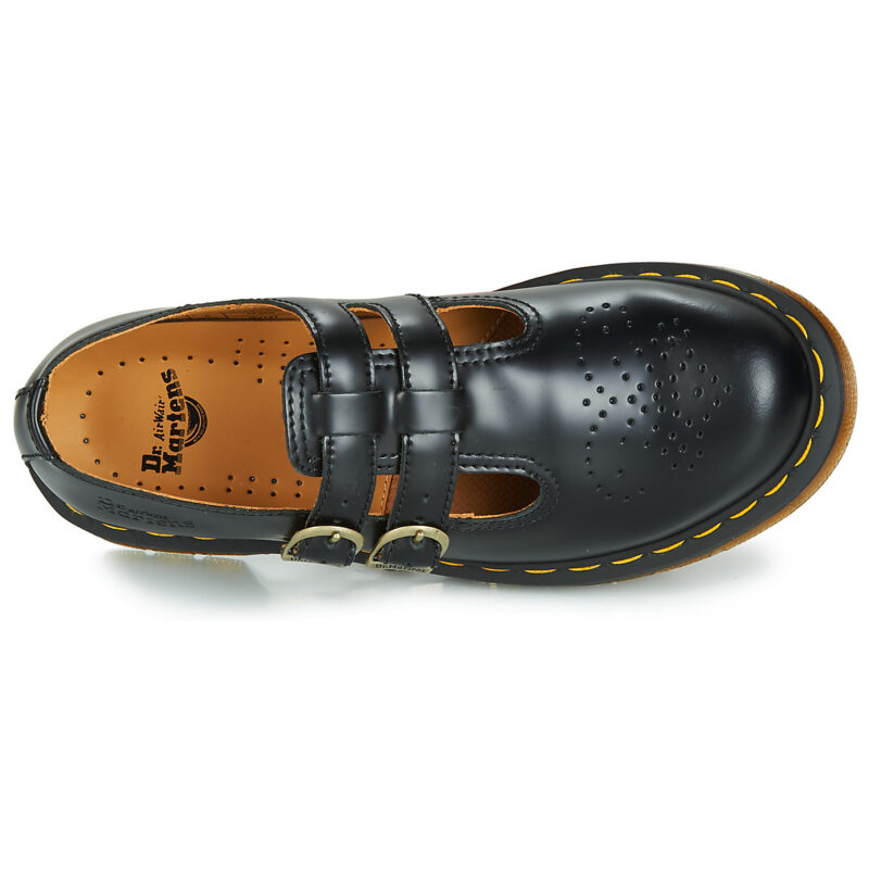 Dr. Martens 8065 MARY JANE BLACK SMOOTH Black Women's Ballerinas - 6