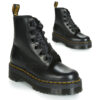 Dr. Martens MOLLY BLACK BUTTERO Nero Stivaletti Donna