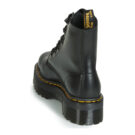 Dr. Martens MOLLY BLACK BUTTERO Schwarze Damen-Ankle-Boots - Gr&ouml;&szlig;e 5