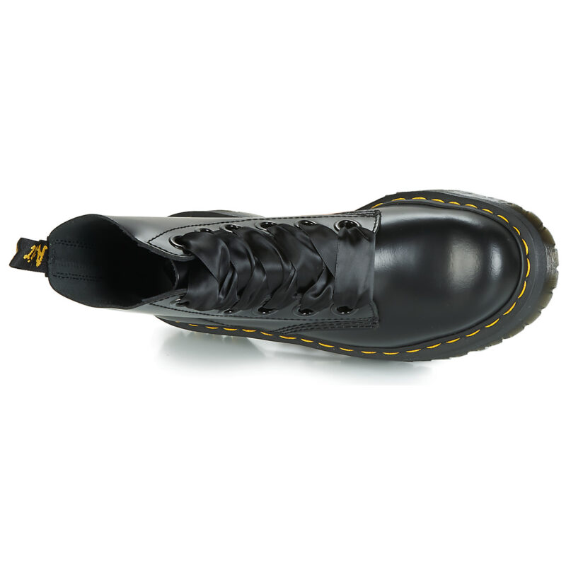 Dr. Martens MOLLY BLACK BUTTERO Schwarze Damen-Ankle-Boots - Gr&ouml;&szlig;e 6