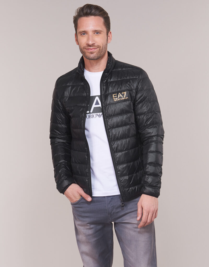 Chaqueta acolchada Emporio Armani EA7 TRAIN CORE ID DOWN LT Negra Chaquetas acolchadas Hombre - 2
