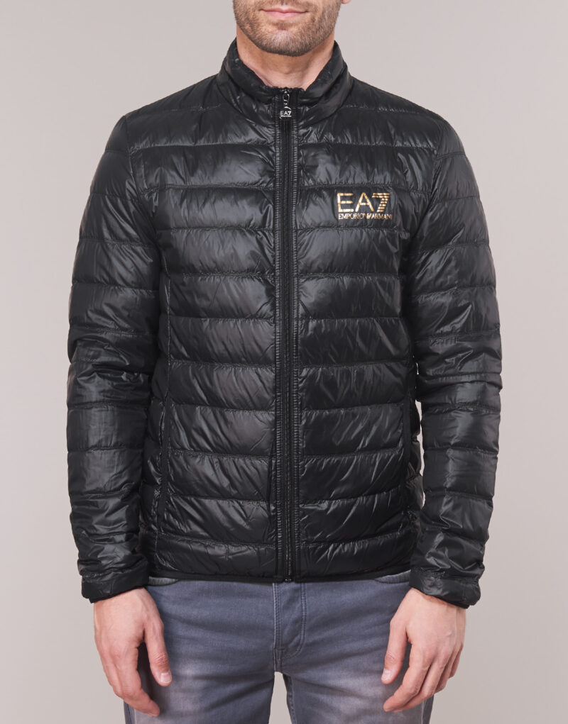 Chaqueta acolchada Emporio Armani EA7 TRAIN CORE ID DOWN LT Negra Chaquetas acolchadas Hombre - 4