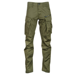 Pantalone Cargo  G-Star Raw  ROVIC ZIP 3D STRAIGHT TAPERED  Kaki -  Pantalone Cargo Uomo