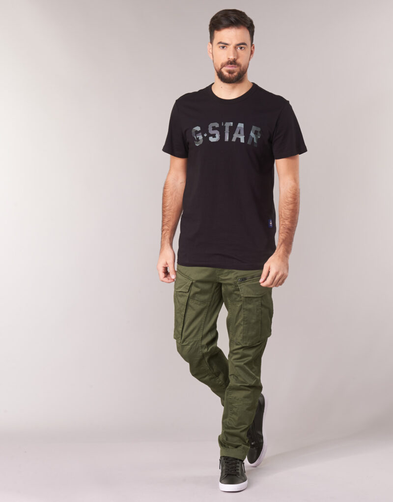 Pantalone Cargo G-Star Raw ROVIC ZIP 3D STRAIGHT TAPERED Kaki Pantalone Cargo Uomo - 2