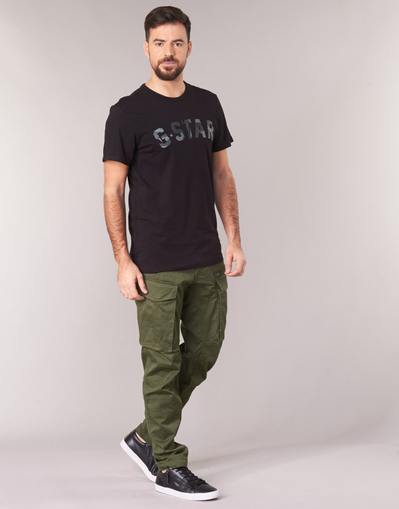 Pantalone Cargo G-Star Raw ROVIC ZIP 3D STRAIGHT TAPERED Kaki Pantalone Cargo Uomo - 3