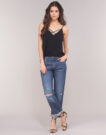 Jeans boyfriend G-Star Raw 3302 SADDLE MID BOYFRIEND Blu Jeans boyfriend Donna - 2