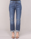 Jeans boyfriend G-Star Raw 3302 SADDLE MID BOYFRIEND Blu Jeans boyfriend Donna - 4