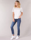 Jeans  G-Star Raw  MIDGE SADDLE MID STRAIGHT  Blu Jeans Donna - 3