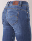 Jeans  G-Star Raw  MIDGE SADDLE MID STRAIGHT  Blu Jeans Donna - 6