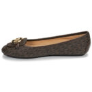 MICHAEL Michael Kors LILLIE MOC Brown Flats Women - 4