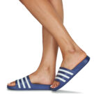 adidas ADILETTE AQUA Blue men's slippers - 8
