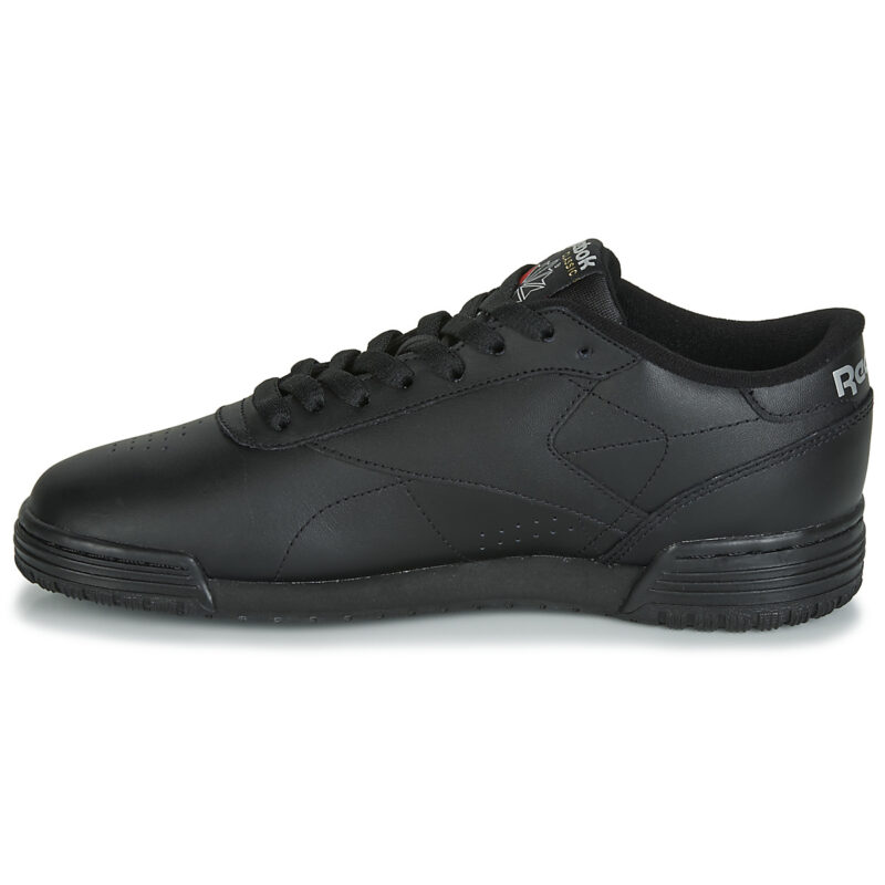 Reebok Classic EXOFIT LO CLEAN LOGO INT Schwarze Low-Sneaker f&uuml;r Damen - Gr&ouml;&szlig;e 4