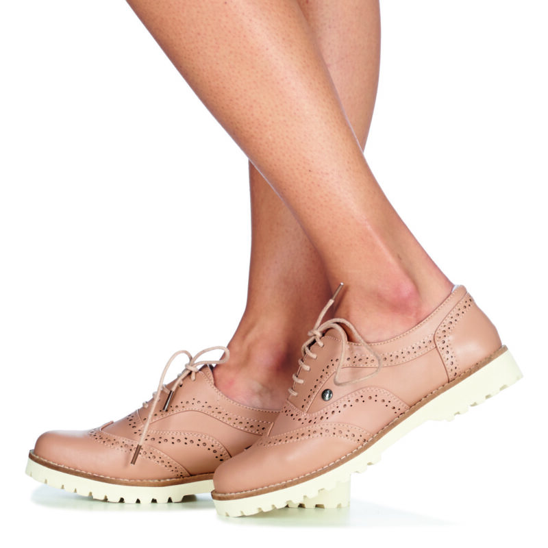 Les Petites Bombes  GISELE  Beige Derby Donna - 8