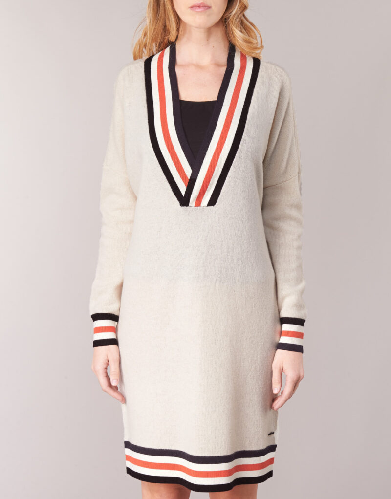Jumper Maison Scotch WHITE LONG SLEEVES Bianco Maglioni Donna - 4