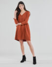 Abito corto Betty London JOELIE Marrone Abiti corti Donna - 2