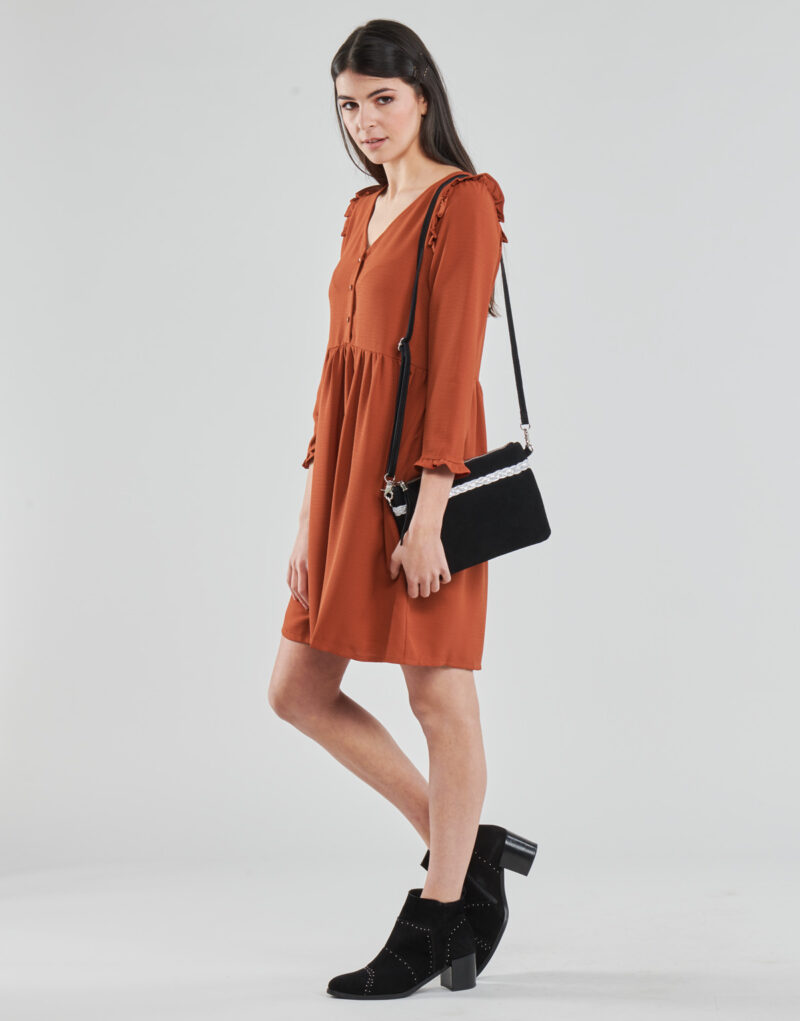 Abito corto Betty London JOELIE Marrone Abiti corti Donna - 3