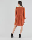 Abito corto Betty London JOELIE Marrone Abiti corti Donna - 4