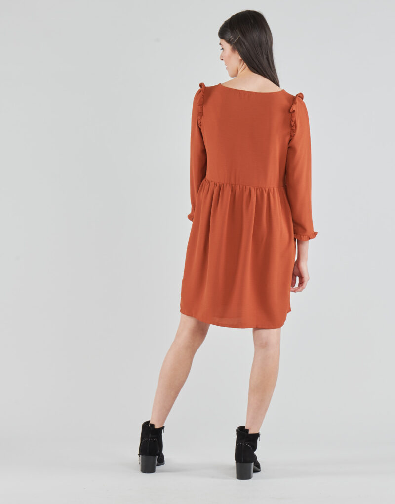 Abito corto Betty London JOELIE Marrone Abiti corti Donna - 4